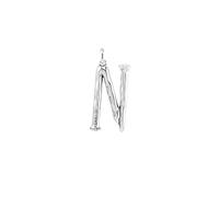 UNOde50 Bague plaquée argent avec lettre N
