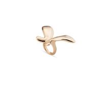 UNOde50 Bague plaquée or 18 carats en forme de papillon moyen