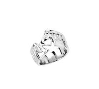 UNOde50 Bague pour femme en argent sterling 925 Taille 21-19,02 mm Alliage de métaux Bijou artisanal Fabriqué en Espagne, Talla 21, Métal, Aucune pierre précieuse