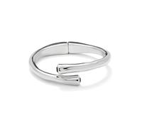 UNOde50 Piercing plaqué or 18 carats en forme de cercle cloué et perle