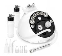 UNOISETION Machine de microdermabrasion diamant pour usage domestique, machine de microdermabrasion 3 en 1 pour exfoliation, aspiration réglable