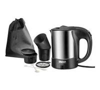 Unold Bouilloire filaire 18575 Reis-set acier inoxydable noir 0,5 l