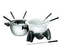 Unold 48615 Appareil à fondue 500 W avec réglage manuel de la température noir, argent