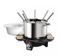Unold 2074003 Appareil à Fondue Elégance Métallique