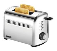 Unold 2er Retro Grille-pain voyant lumineux acier inoxydable