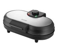 Unold Crêpière 48165 double – 1000 W – Revêtement antiadhésif – Noir/Inox