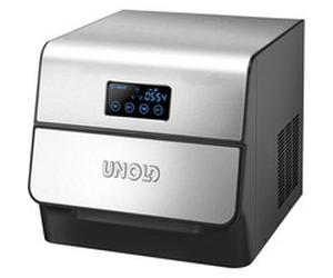 Unold 48955 machine à glaçons Machine à glaçon portable 150 W Noir, Acier inoxydable