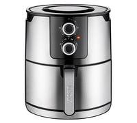 Unold 58655 friteuse Double 5 L 1400 W Friteuse d'air chaud Noir et Acier inoxydable