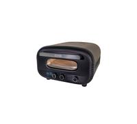 Unold 68805 Four à Pizza 1 Pizza, 1700W, Acier Inoxydable, Température 450°C, Minuteur Numérique, Pierre de Cuisson, Diamètre 30cm, 433x472x286mm