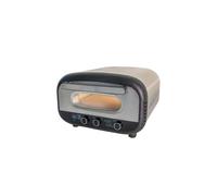 Unold 68806 Four à Pizza 1 Pizza Ø30cm 1700W Acier Inoxydable, Minuteur Digital, Thermostat Réglable, Température Max 450°C