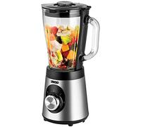 Unold 78625 Blender élégant - Volume : 1,5 l - Jusqu'à 25 000 tr/min - Avec lame en acier inoxydable - Sans BPA - 500 W - En acier inoxydable - Sans BPA