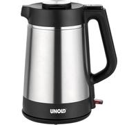 Unold BLITZKOCHER Thermo Bouilloire acier inoxydable, noir Contenance: 1.5 l