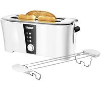 Unold Design Dual Grille-pain boîtier Cool-Touch blanc, noir