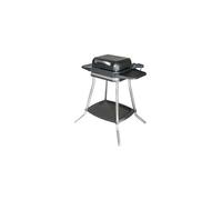 Unold Jimmy table Barbecue sur pied avec protection anti-vent, protection contre la surchauffe, voyant lumineux, réglage de la température en continu noir Noir G