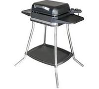 Unold Jimmy table Barbecue sur pied avec protection anti-vent, protection contre la surchauffe, voyant lumineux, réglage de la température en continu noir