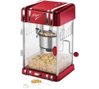 Unold Rétro 300W Rouge Argent Popcorn Popper Popcorn Maker - (300W, 220-240, 50/60, 250 x 286 x 433mm, 3.2kg)