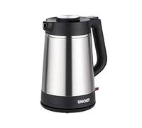 Unold Thermo bouilloire 1,5 L 1800 W Noir, Acier inoxydable