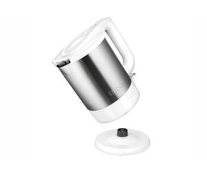 UNOLD Wasserkocher 18010 Edelstahlgehäuse 1,5 l 2200 W weiß