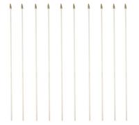 Unomor Bois Léger et Compact Mât de Drapeau 10 Pièces | Bois , Prise Confortable, Format Pratique, Usage pour Publicités et Guides Touristiques