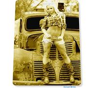 Unoopler A014 Panneau en étain avec Inscription « Beware of Zombies » 30,5 x 40,6 cm 12inch*16inch U364