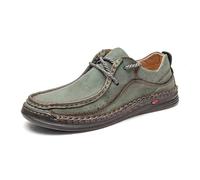 UnoSheng Chaussures d'hiver pour homme | Extra confortables | Durabilité | Chaussures de course de qualité supérieure pour homme, vert, 48 EU