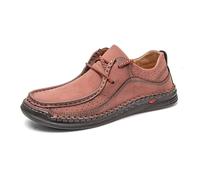 UnoSheng Chaussures d'hiver pour homme | Extra confortables | Durabilité | Chaussures de course de qualité supérieure pour homme, rouge, 40 EU