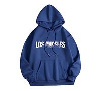 UnoSheng Sweat à capuche pour homme avec impression - California Sweat à capuche surdimensionné, veste de saison d'automne - Doux, confortable, respirant, sweat-shirt pour homme Streetwear