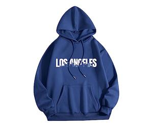 UnoSheng Sweat à capuche pour homme avec impression - California Sweat à capuche surdimensionné, veste de saison d'automne - Doux, confortable, respirant, sweat-shirt pour homme Streetwear