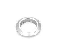 UNPGATUB Anneau de Protection de commutateur de clé de Contact de Moto, Compatible avec TMAX TMAX530 T-Max 530 2013 2014 2015 Beau et Durable sans déformation(Color:Silver)