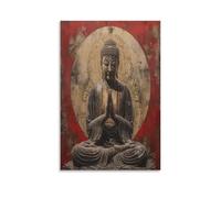 UNRXJZLVM Image du Bouddha Impression Sur Toile - Image Sur Toile -DecoSourision Murale - Tableaux DécoSourision Moderne - Tableau Mural - Tableaux Pour La Mur 08x12inch(20x30cm)