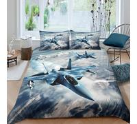 UNRXJZLVM Parure Housse Avion 3D Microfibre Chambre Ado Garçon