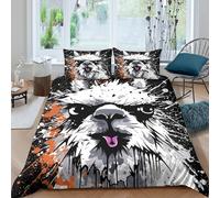 UNRXJZLVM Parure Housse Lama 3D Microfibre Chambre Ado Déco Actuelle