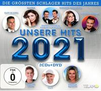 UNSERE HITS 2021 SOFTPAK 2 CD+DVD NEUF