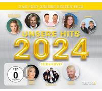UNSERE HITS 2024 SOFTPAK 2 CD+DVD NEUF