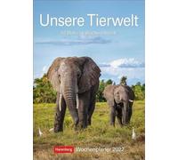 Unsere Tierwelt Calendrier 2022 : semainier, 53 feuilles avec chronique hebdomadaire