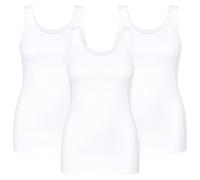 UnsichtBra Debardeur Femme - Maillot De Corps Femme Microfibre avec Effet Gainant Léger, sans Coutures, Respirant, Bretelles Larges À Enfiler | Coupe Ajustée, Séchage Rapide