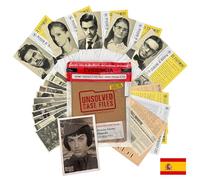 Unsolved Case Files - Juego de Misterio “Cold Case” en Español - ¿Quién asesinó a Verónica Falcone?- Juego de Detectives Con Documentos, Pistas y Acertijos- Para Adultos y Jóvenes