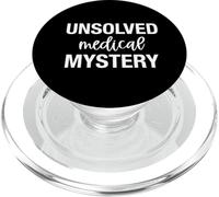 Unsolved Medical Mystère Docteur Humour Diagnostic Rare Zèbre PopSockets PopGrip pour MagSafe