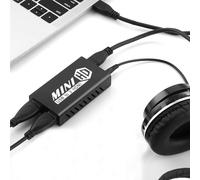 UNSTINCER Adaptateur USB 3.0 vers double HDMI jusqu'à 1920 x 1080P/60 Hz, carte graphique externe pour Windows ChromeOS MacOS, ordinateur portable, DisplayLink, multi-moniteurs, sortie audio stéréo