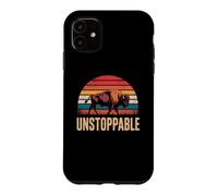 Unstoppable Buffalo Bison Outdoor Vintage Graphic Coque pour iPhone 11