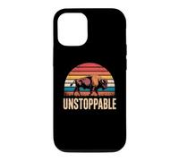Unstoppable Buffalo Bison Outdoor Vintage Graphic Coque pour iPhone 12/12 Pro