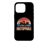 Unstoppable Buffalo Bison Outdoor Vintage Graphic Coque pour iPhone 16 Pro