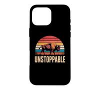 Unstoppable Buffalo Bison Outdoor Vintage Graphic Coque pour iPhone 16 Pro Max