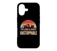 Unstoppable Buffalo Bison Outdoor Vintage Graphic Coque pour iPhone 17