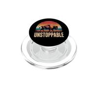 Unstoppable Buffalo Bison Outdoor Vintage Graphic PopSockets PopGrip pour MagSafe