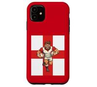 Unstoppable Charge Cartoon Rugby Power Run Coque pour iPhone 11