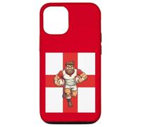 Unstoppable Charge Cartoon Rugby Power Run Coque pour iPhone 12/12 Pro