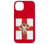 Unstoppable Charge Cartoon Rugby Power Run Coque pour iPhone 14 Plus