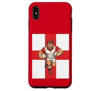 Unstoppable Charge Cartoon Rugby Power Run Coque pour iPhone XS Max