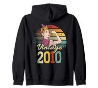 Unstoppable Strong Beautiful Vintage pour femmes de 15e anniversaire Sweat à Capuche